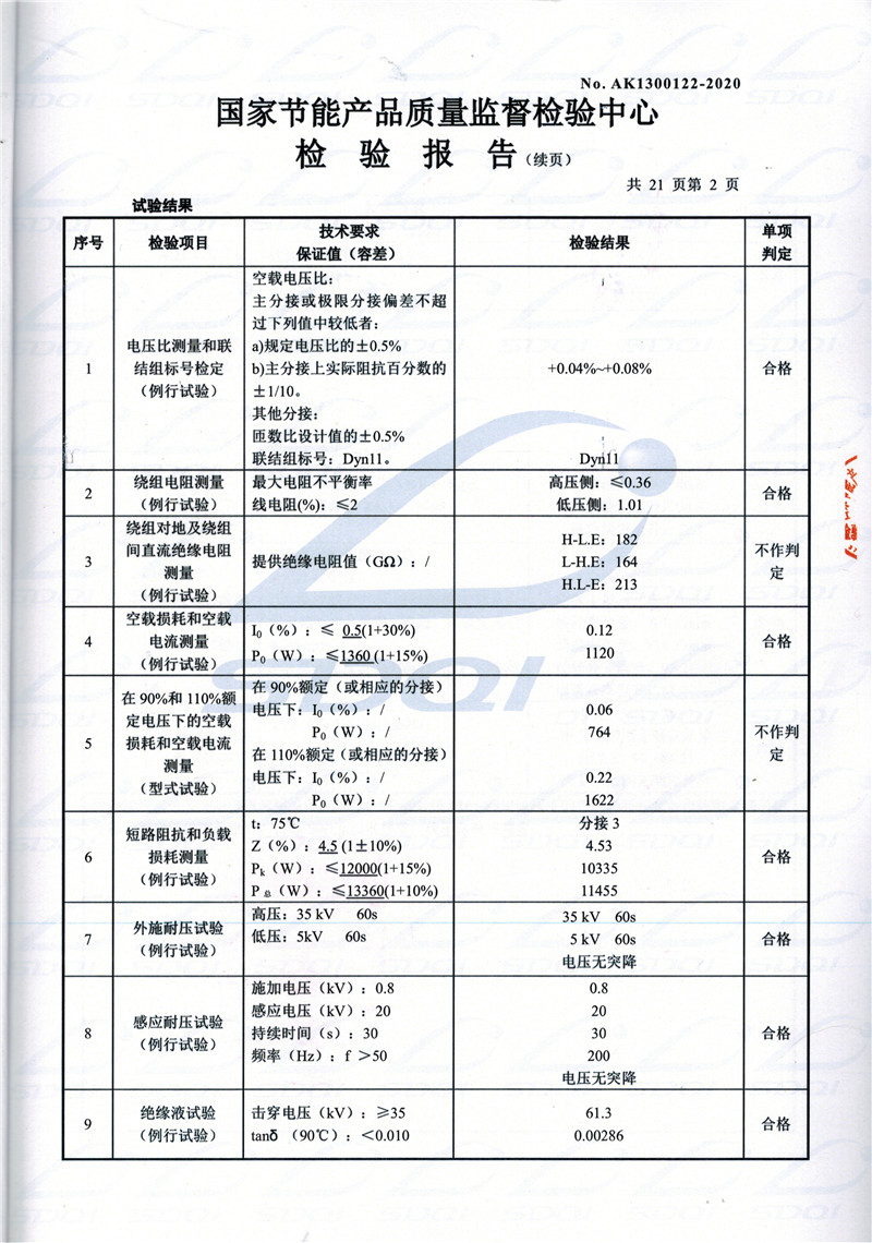 高低压试验报告-S11-1250新邵新邵新邵油浸式变压器-2.jpg